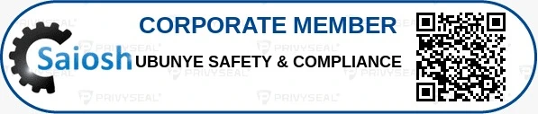 SAIOSH corporate member badge for UBUNYE Safety & Compliance